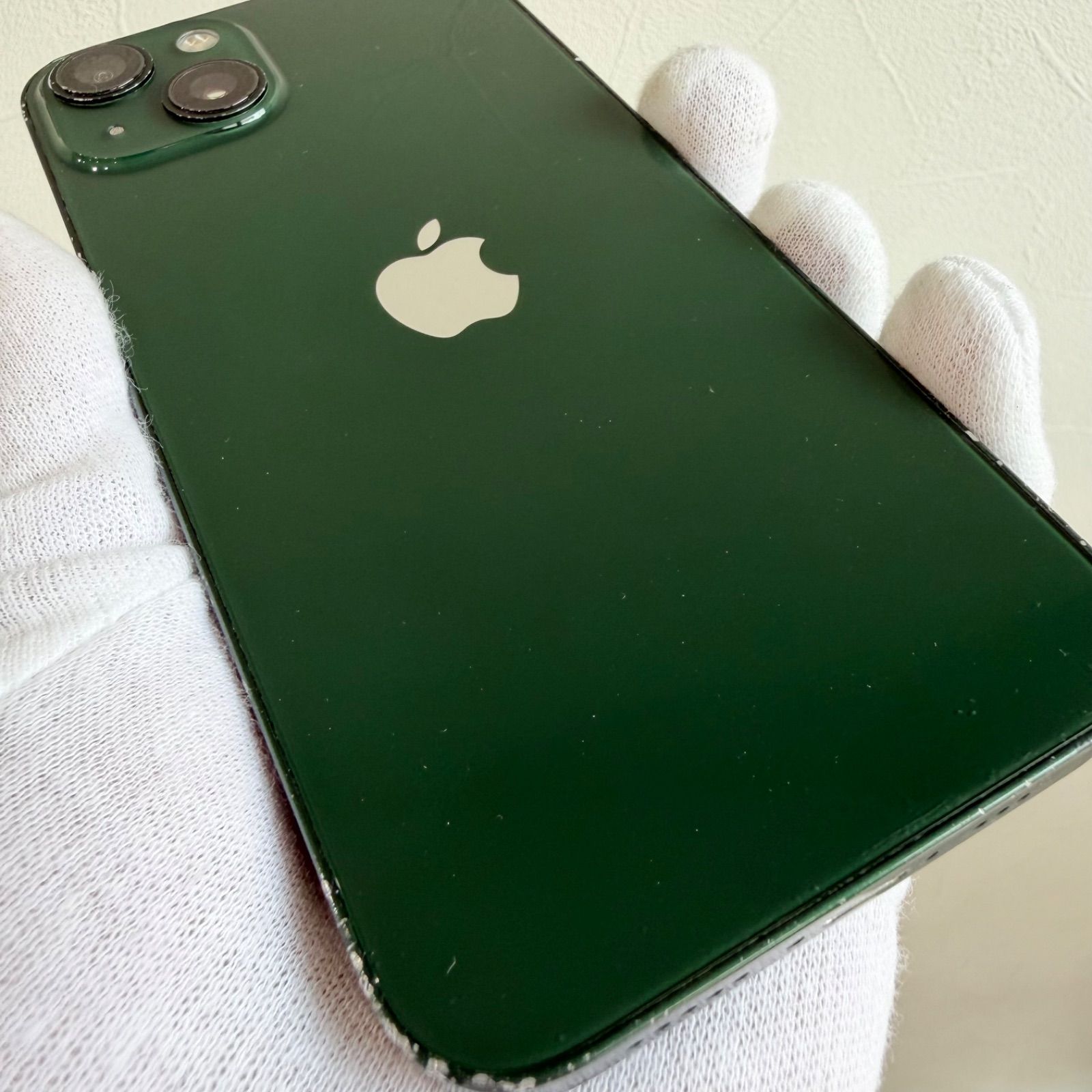 Apple iPhone 13 グリーン 傷あり 箱あり】iPhone 13 グリーン 128 GB SIMフリー（外装傷あり） - メルカリ