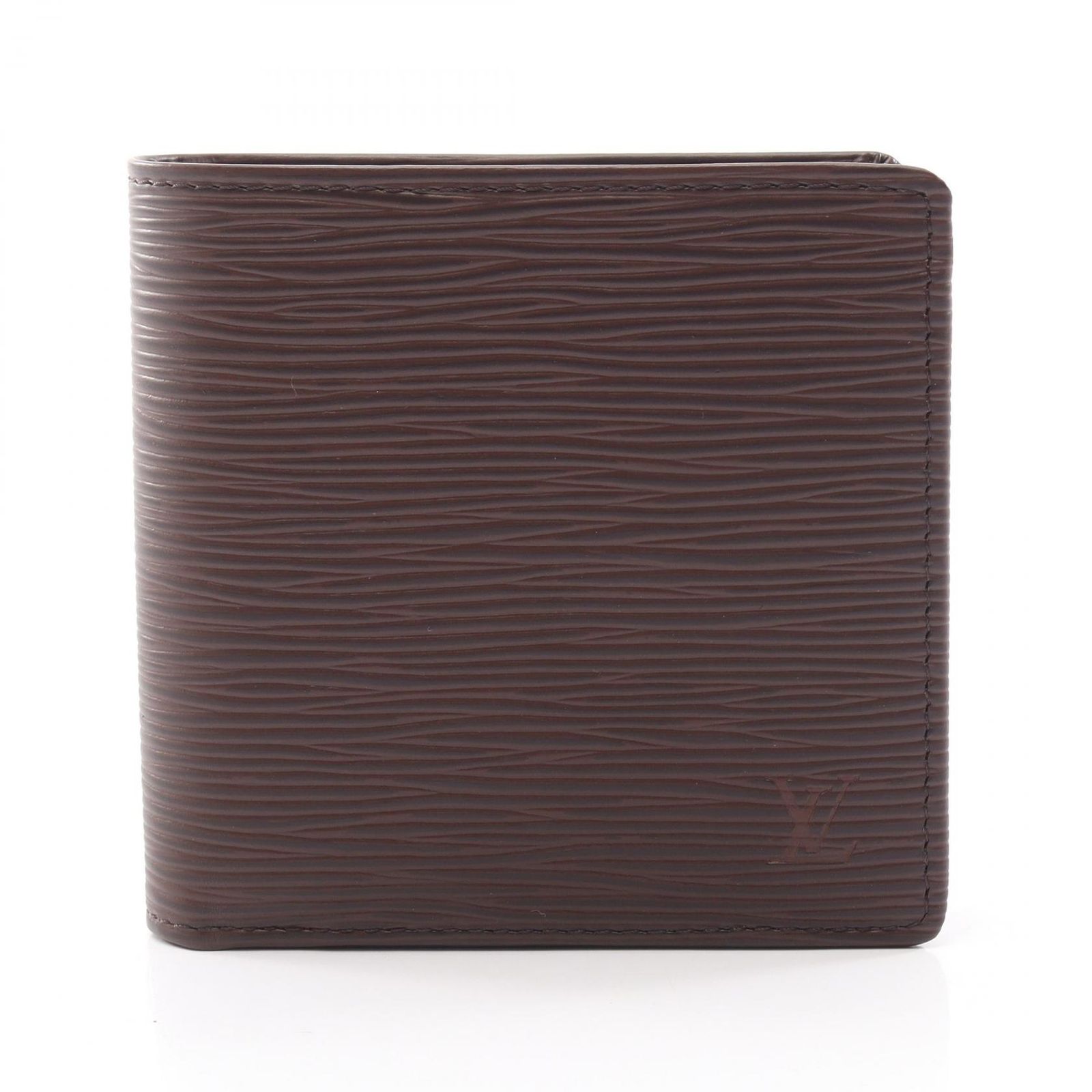 ルイ・ヴィトン LOUIS VUITTON 二つ折り財布 ポルトビエ カルトクレディ モネ エピ モカ M6354D モカ レザー ポルト ビエ・カルト クレディ モネ ユニセックス Used A 38,220円