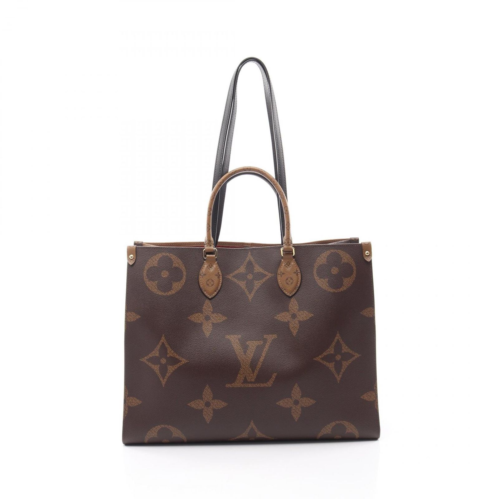 ルイ・ヴィトン LOUIS VUITTON ショルダーバッグ オンザゴーGM 2WAY M45320 PVCコーティングキャンバス レザー オンザゴーGM レディース Used A