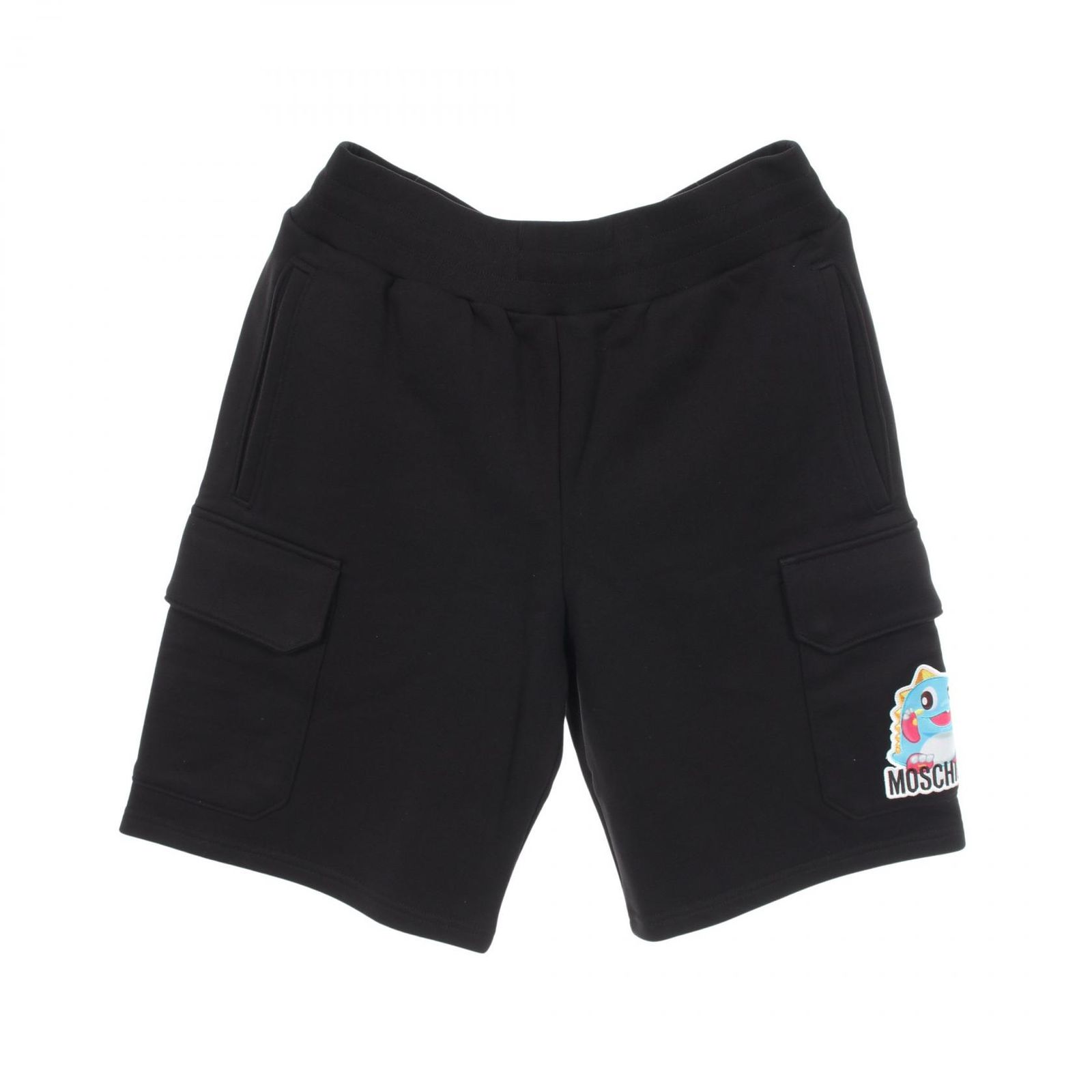 モスキーノ MOSCHINO パンツ MOSCHINO × Puzzle Bobble ショート コットン ×Puzzle Bobble パンツ メンズ Used A