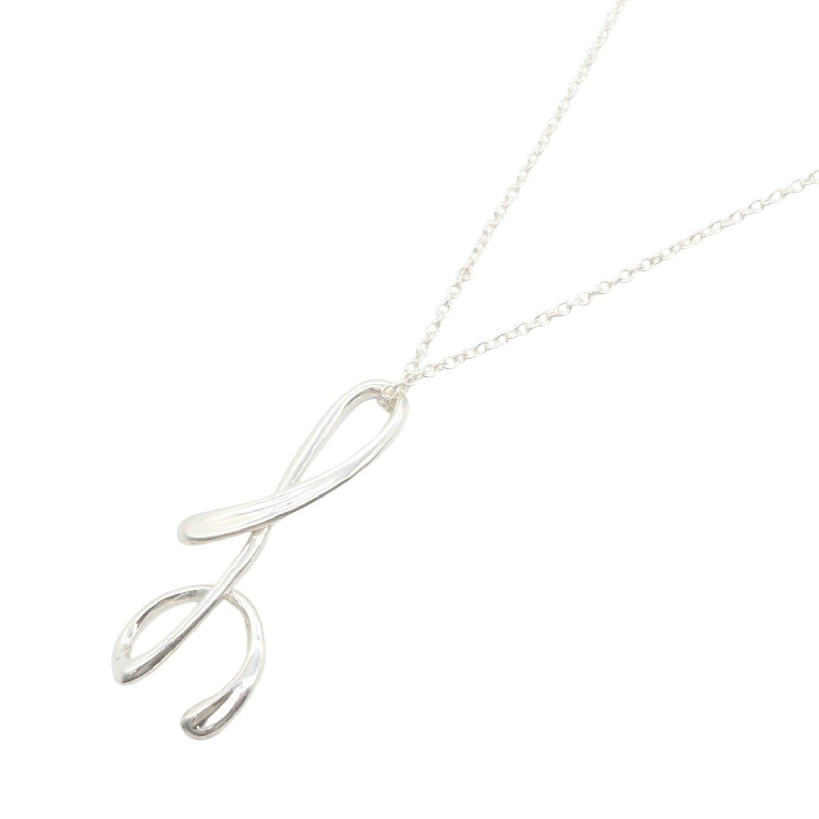 ティファニー TIFFANY＆CO ネックレス イニシャル ネックレス 首回40.5 