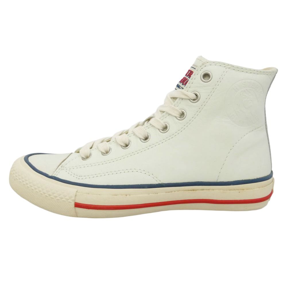 HYSTERIC GLAMOUR ヒステリックグラマー ロゴ レザー ハイカット