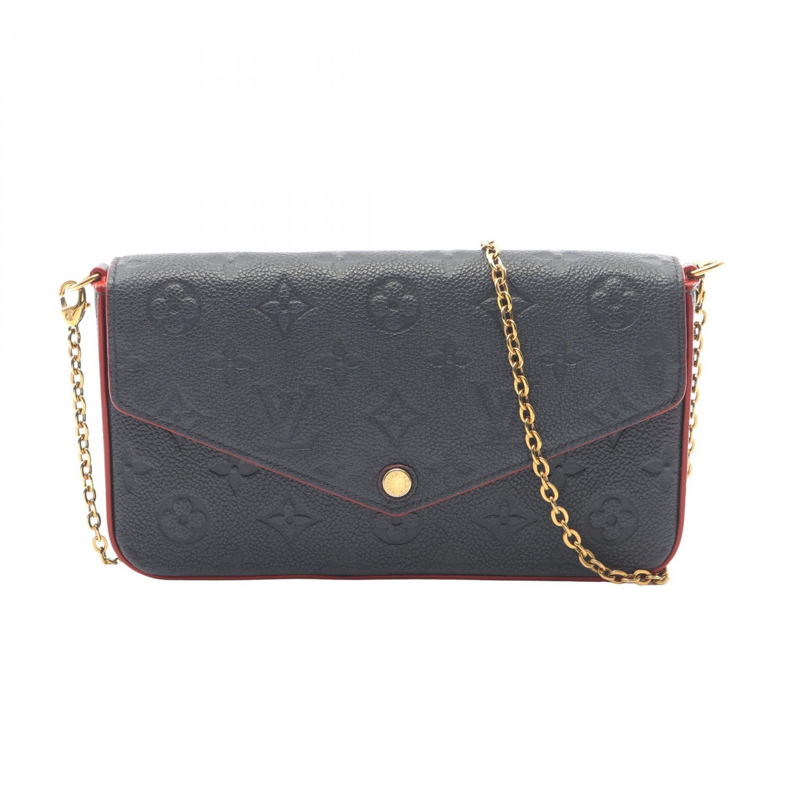 ルイ・ヴィトン LOUIS VUITTON ショルダーバッグ ポシェット フェリシー モノグラム アンプラント マリーヌルージュ M64099 マリーヌルージュ レザー ポシェット・フェリシー