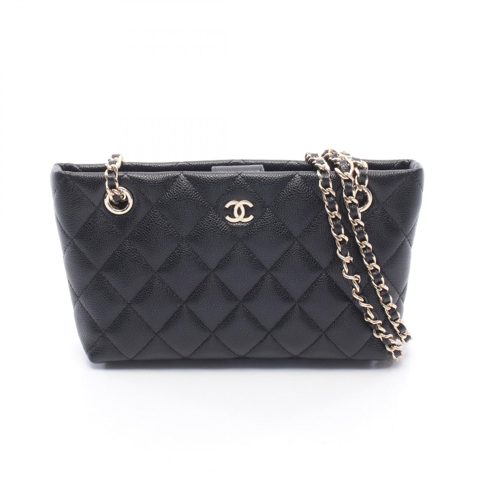 シャネル CHANEL ショルダーバッグ マトラッセ フォンホルダー AP4423 ブラック キャビアスキン(グレインドカーフ) マトラッセ フォンホルダー レディース Used A
