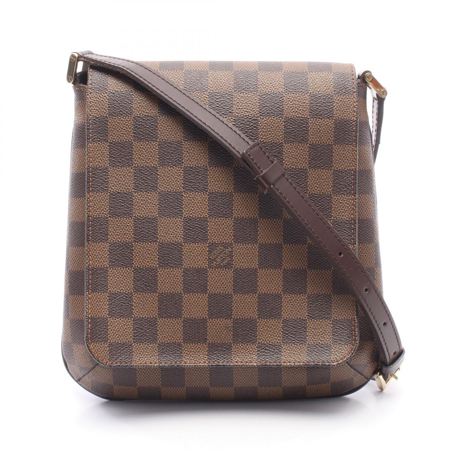 ルイ・ヴィトン LOUIS VUITTON ショルダーバッグ ミュゼットサルサ ロングストラップ N51300 PVCコーティングキャンバス レザー ミュゼット・サルサ ロング ダミエ