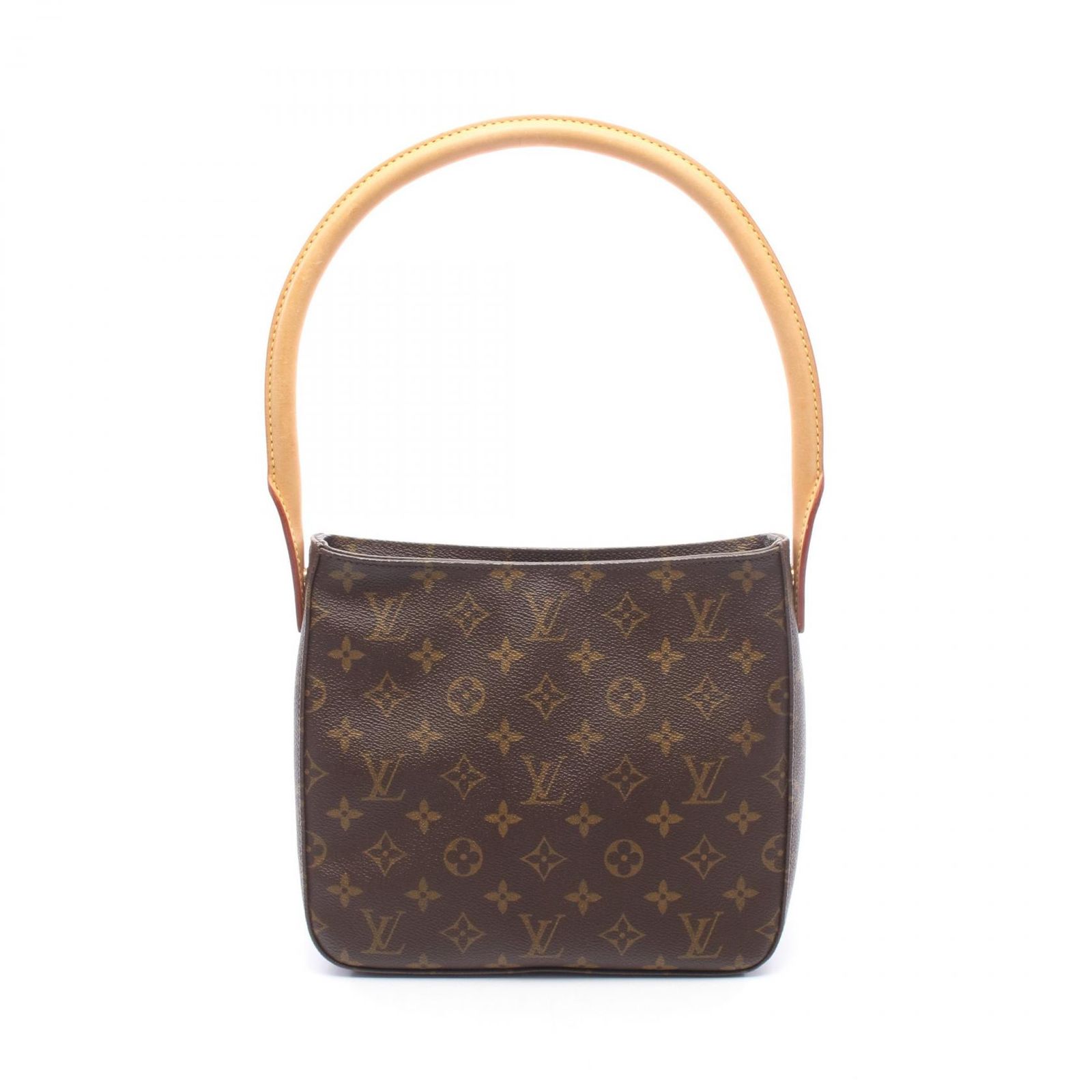 ルイ・ヴィトン LOUIS VUITTON ショルダーバッグ ルーピングMM M51146 PVCコーティングキャンバス レザー ルーピングMM レディース Used A