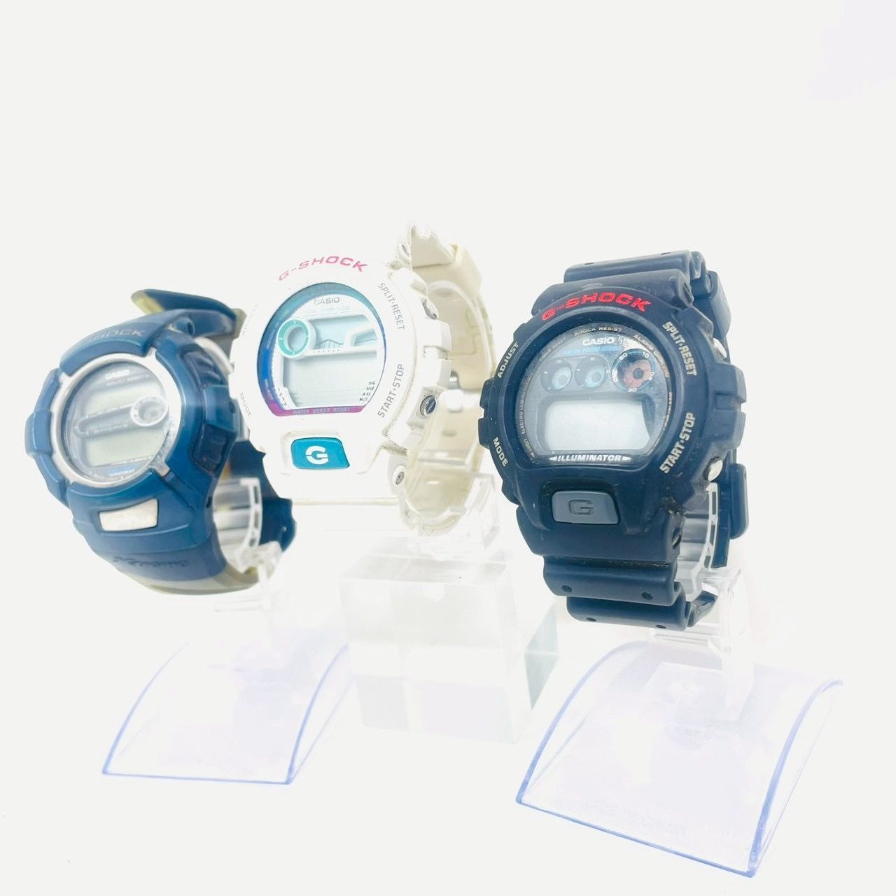 【❗️✨CASIO G-SHOCK 3本まとめ売り✨❗️】DWX-110・DWz-6900・GLX-6900 不動品 ジャンク コレクション・部品取り
