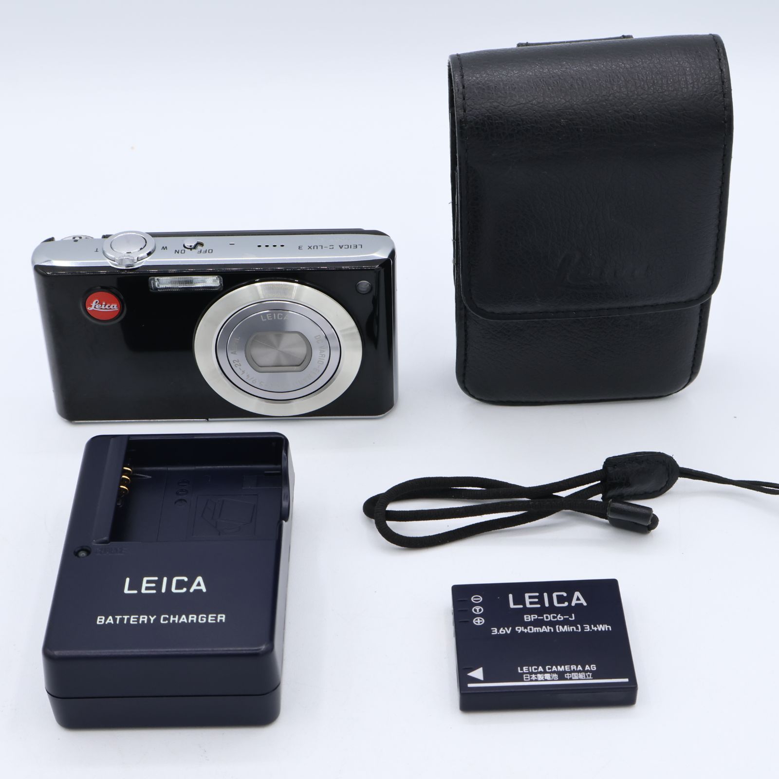Leica Digital Camera Leica C-LUX3 10.10 Million Pixels 5x Optical Zoom Black #260706_3589540