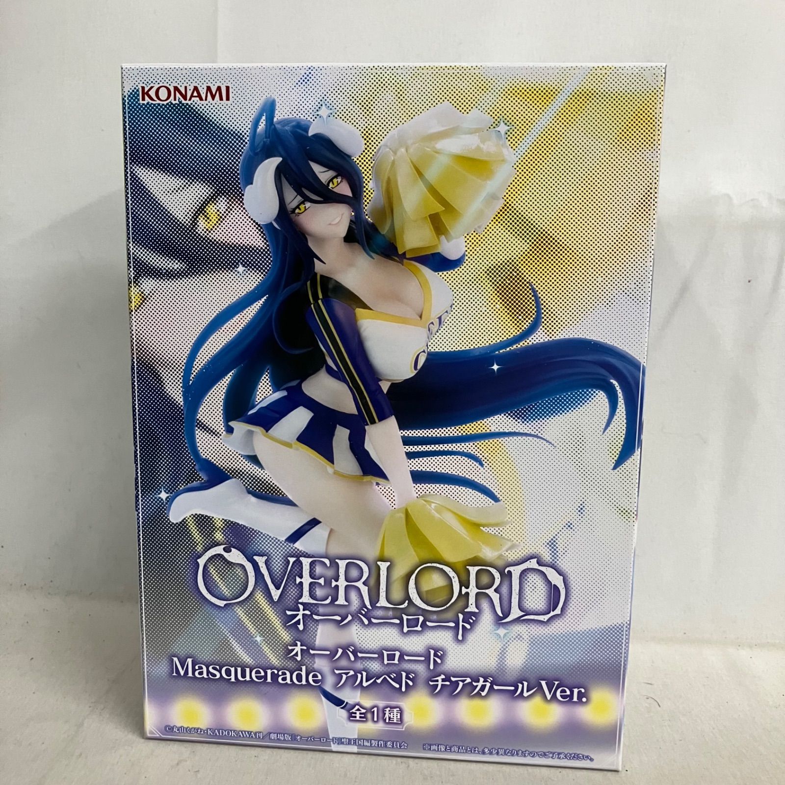 未開封 オーバーロード Masquerade アルベド チアガール フィギュア 5