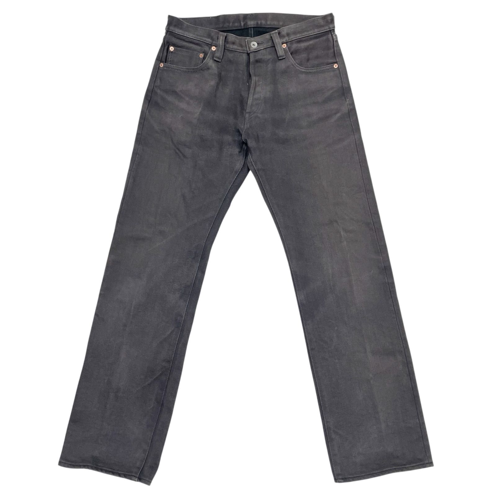 希少グレーモデル W34L34 IRON HEART 634S-GR 21oz アイアンハート 黒