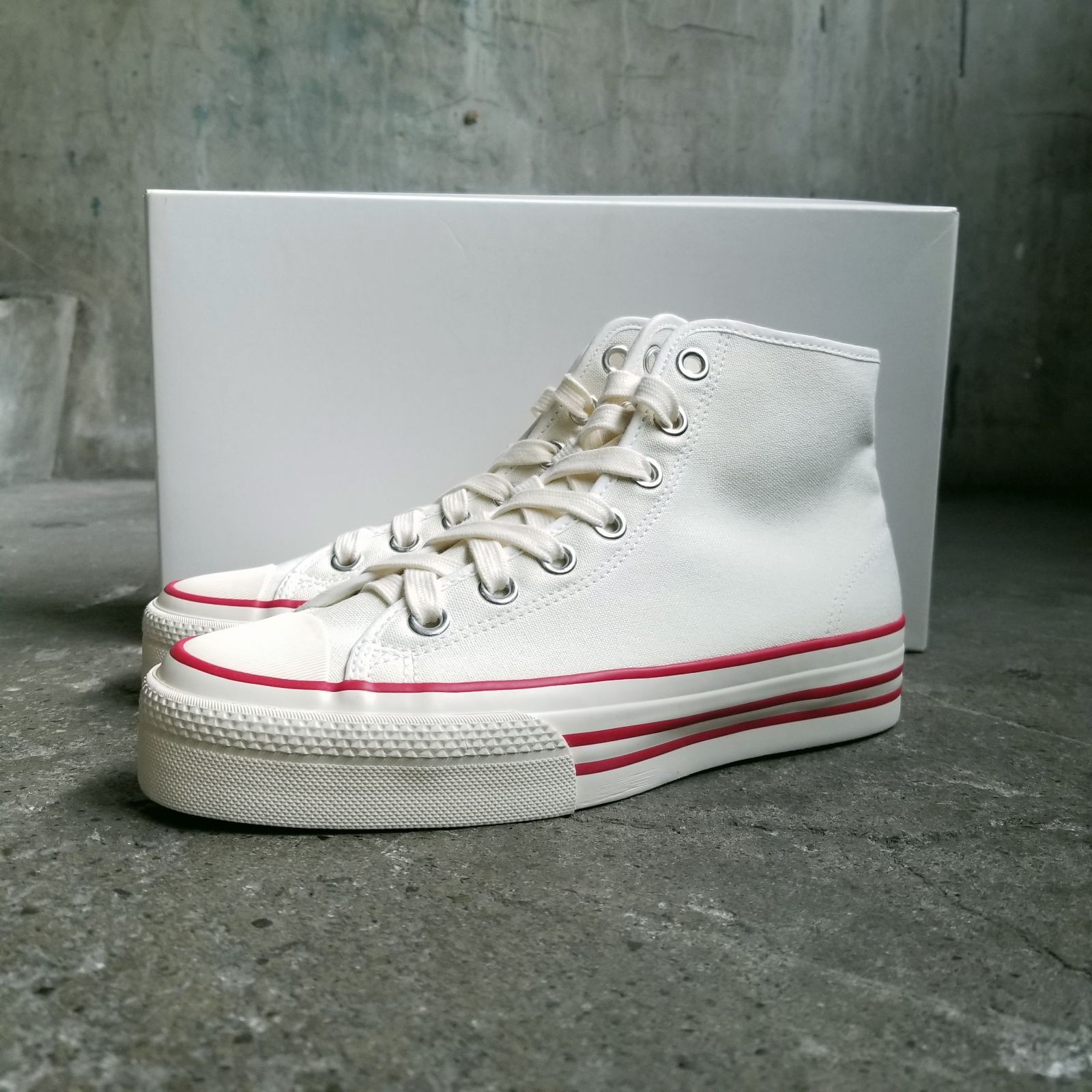 COMME des GARCONS COMME des GARCONS 06aw 厚底 ハイカットスニーカー 23㎝ コムデギャルソンコムデギャルソン コムコム 2006aw 新品