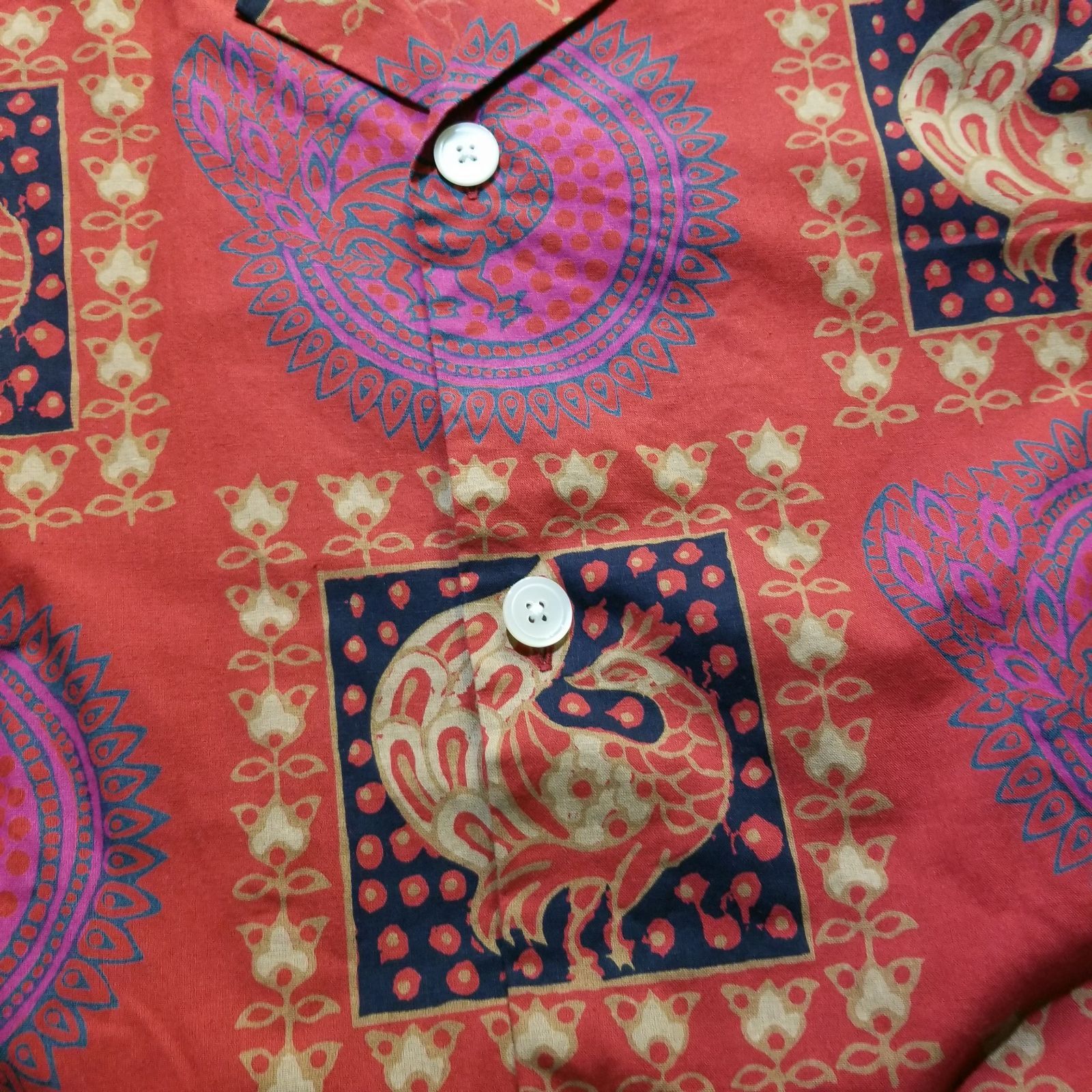 NEEDLES 22ss Cabana Shirt L ニードルズ カバナシャツ バティック