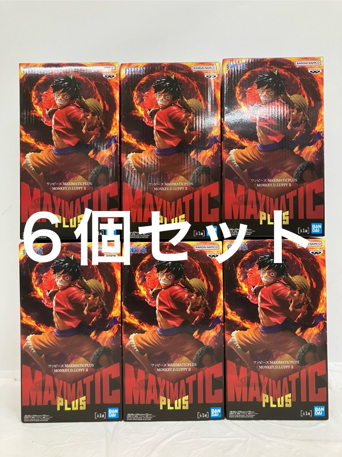 未開封 ONE PIECE ワンピース maximatic plus フィギュア ルフィ 6個