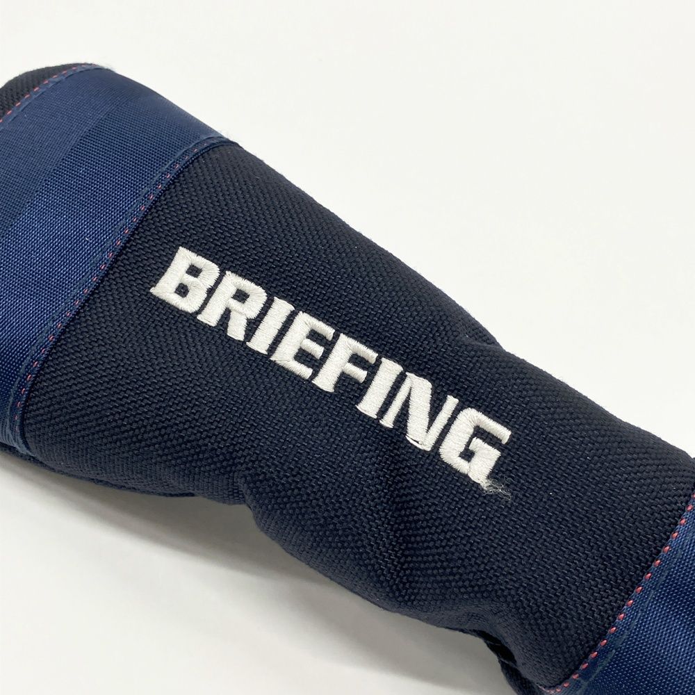 BRIEFING GOLF ブリーフィング ヘッドカバー 2点セット ネイビー系 FW・UT×1 [240101738646] ゴルフウェア ストスト