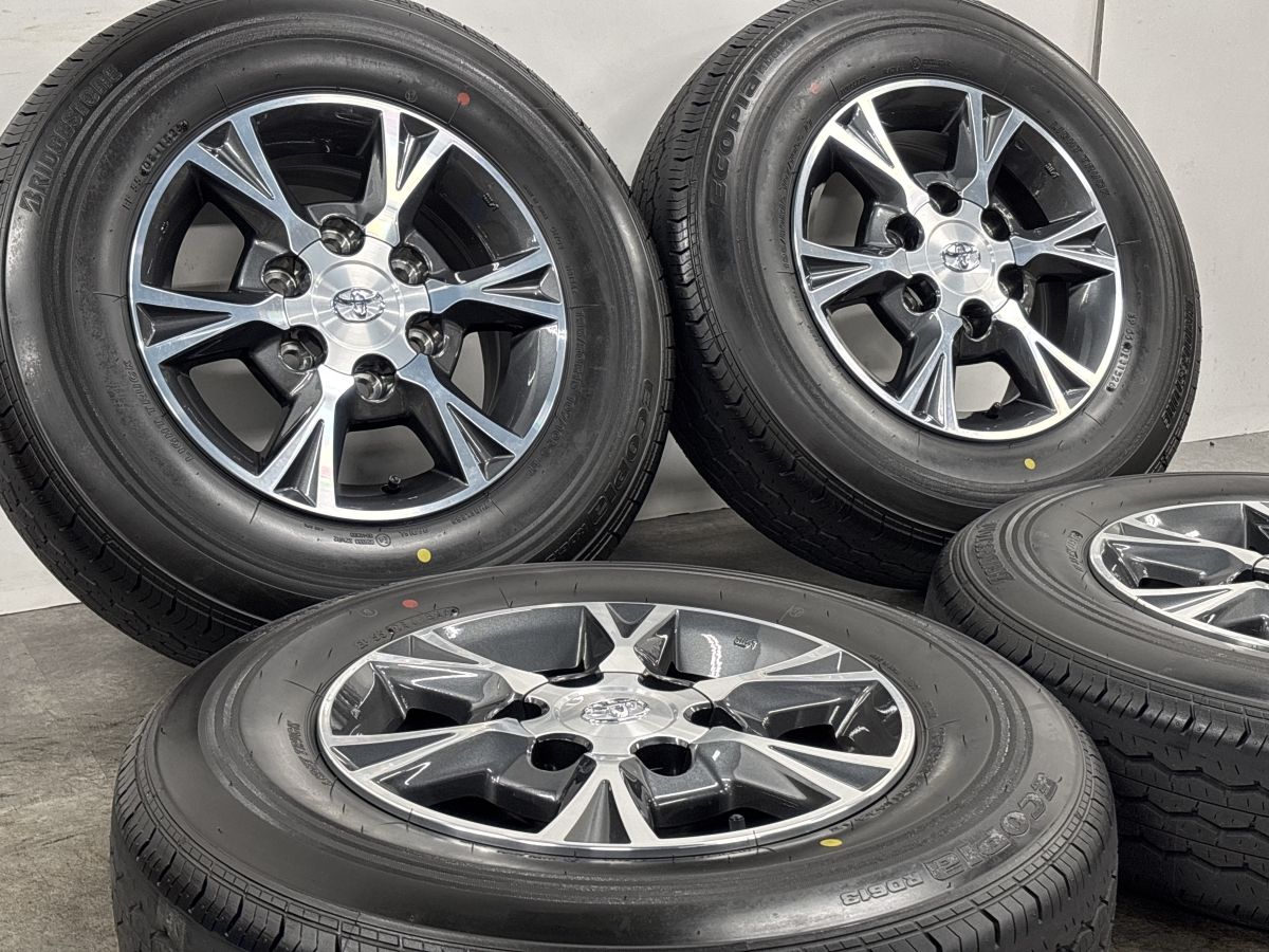 新車外し品】トヨタ 200 ハイエース 純正OP 15in 6.0J +35 PCD139.7 