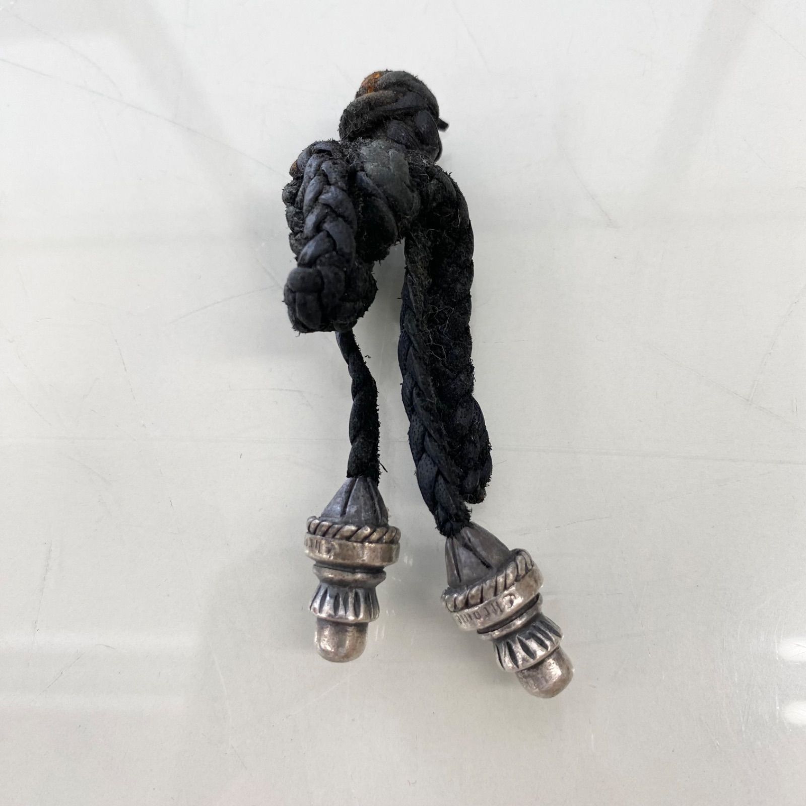 CHROME HEARTS クロムハーツ LEATHER BRAID レザーブレイド ボロチップ