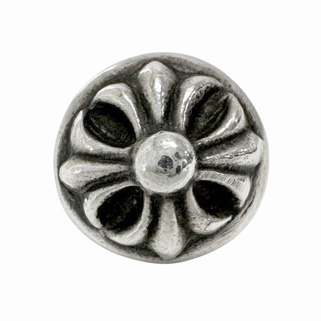 クロムハーツ CHROME HEARTS STUD CRSBLL クロスボール スタッド ピアス SILVER 925 シルバー ブランド古着ベクトル 中古☆AA★▲260712