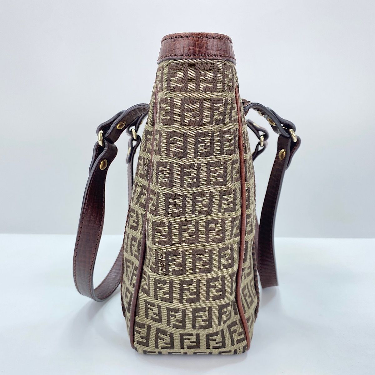 FENDI フェンディ トートバッグ ズッキーノ【中古】