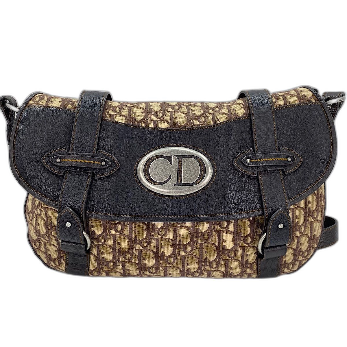 Christian Dior クリスチャンディオール ショルダーバッグ トロッター【中古】
