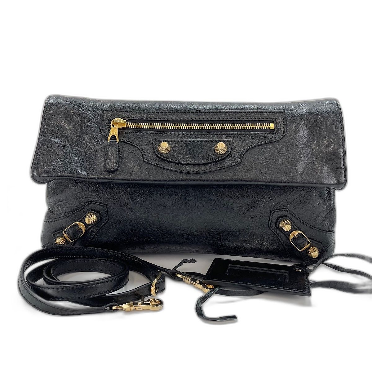 BALENCIAGA Balenciaga Clutch Bag Giant Emblem 2WAY [Used]