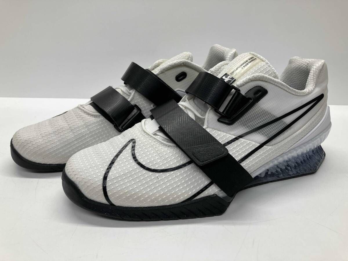 NIKE Romaleos 4 'White/White/Black' CD3463-101 ナイキ ロマレオス4 'ホワイト/ホワイト/ブラック' スニーカー 　サイズM11.5