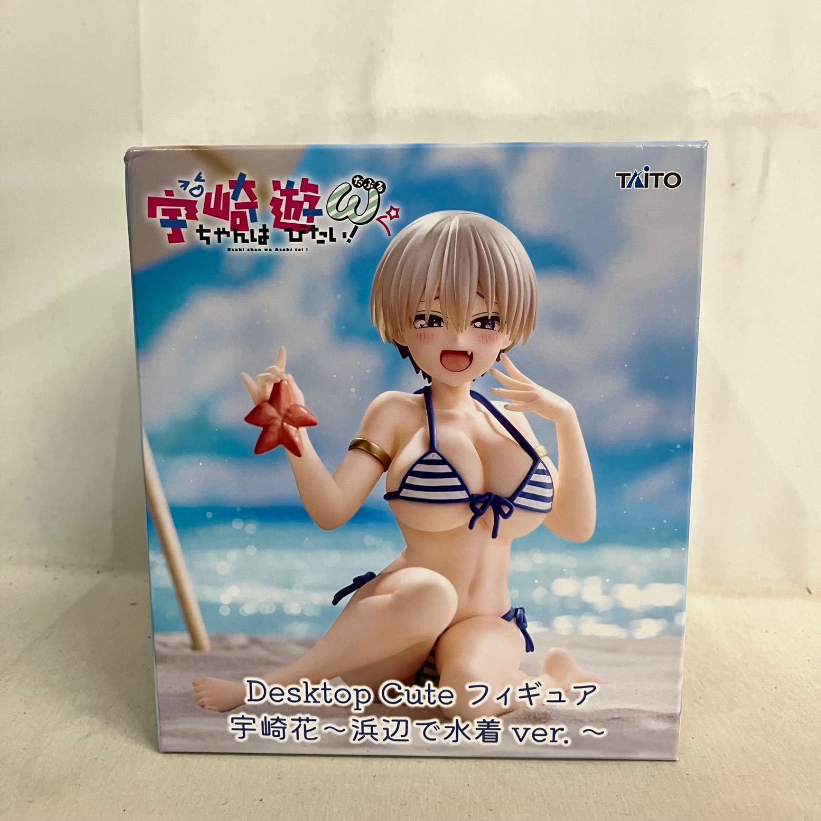 未開封 宇崎ちゃんは遊びたい Desktop Cute 宇崎花 浜辺で水着