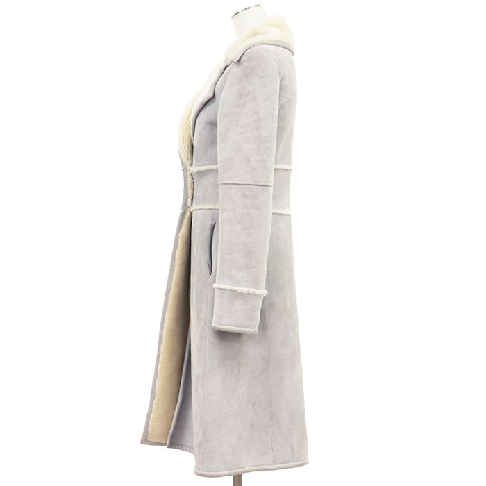 SALE】theory セオリー コート サイズ 2 レディース ラムレザー