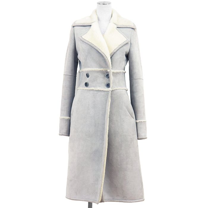 SALE】theory セオリー コート サイズ 2 レディース ラムレザー