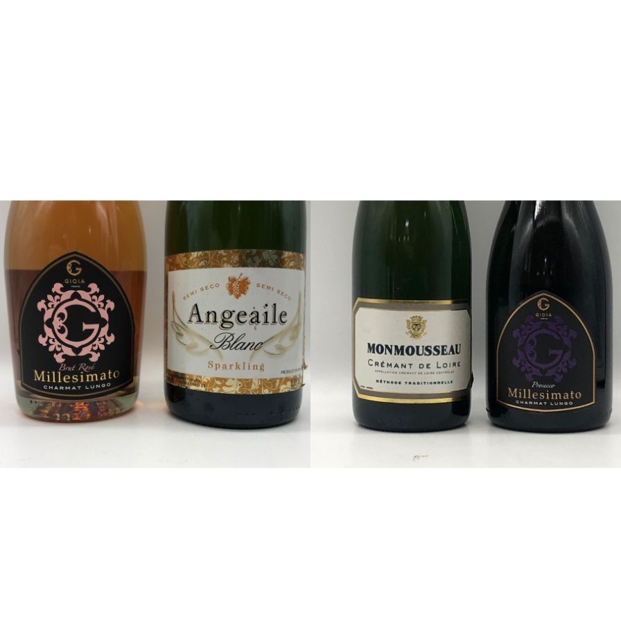 新品/未開封/未開栓【スパークリングワイン2種 2本セット】 750ml スパークリングワイン 4本セット 12% 750ml 未開栓 - メルカリ