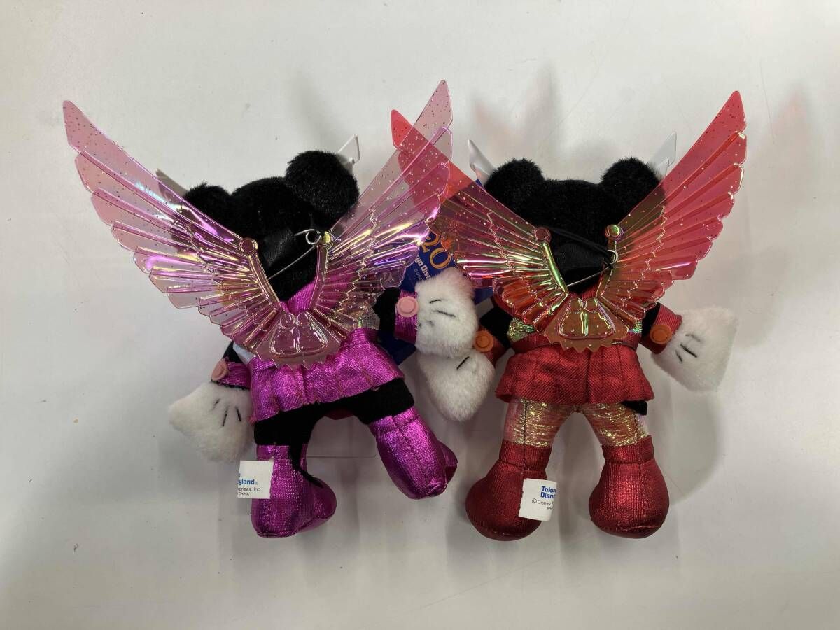 ジャンク 東京ディズニーランド 2001 ぬいぐるみバッチ ミッキーマウス