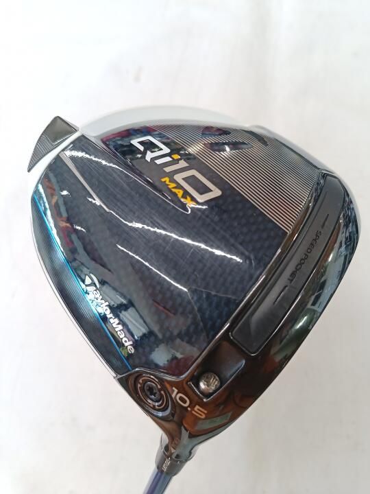 テーラーメイド　Qi10 MAX LITE　10.5度　SPEEDER NX BLUE for TM　Rフレックス　ドライバー　中古　ゴルフドゥ！高知店【最短即日発送】