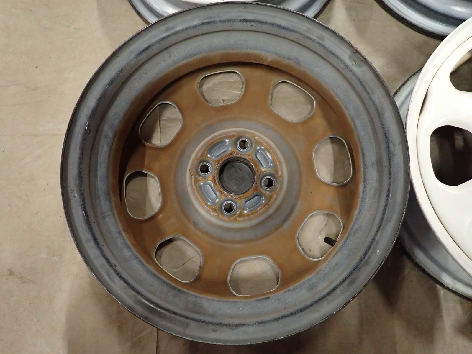 4本SET 会社宛送料無料 15×4.5J スズキ 純正 スチール 4穴 PCD 100mm +