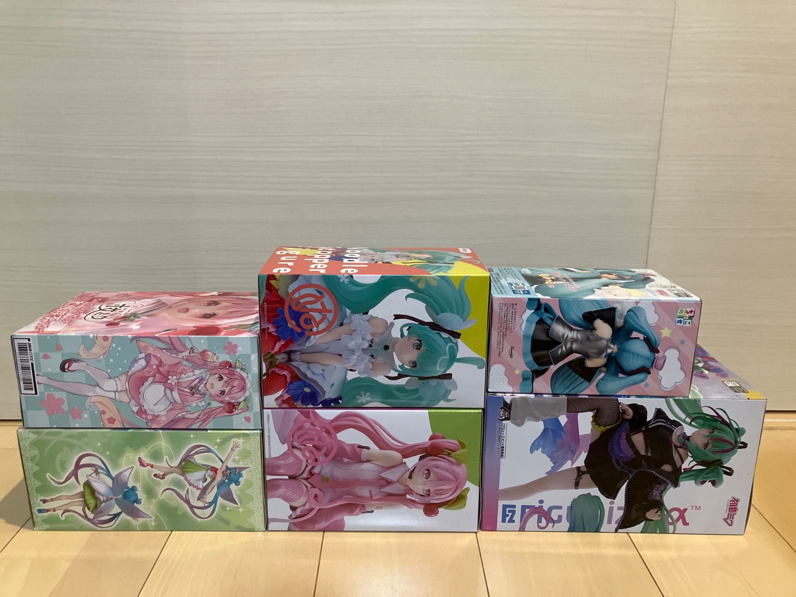 初音ミク2026年人気6点】桜ミクシナモロールぬ〜ストPunk!プライズ