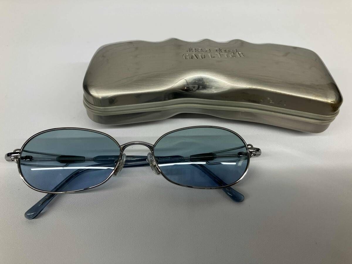 JeanPaul GAULTIER ジャンポール ゴルチエ サングラス 56-0054 シルバー ブルー