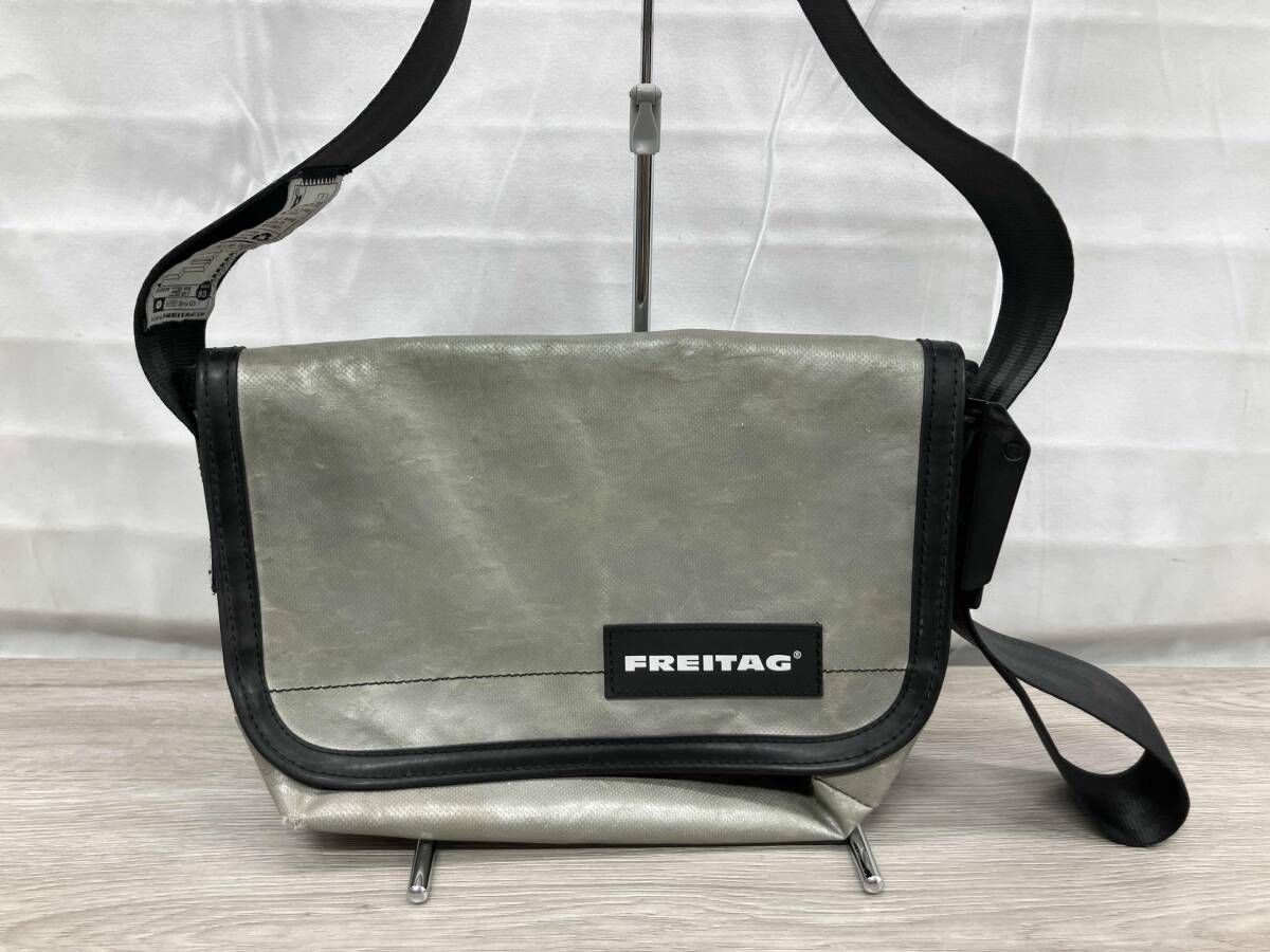 レディース FREITAG フライターグ ショルダーバッグ シルバー