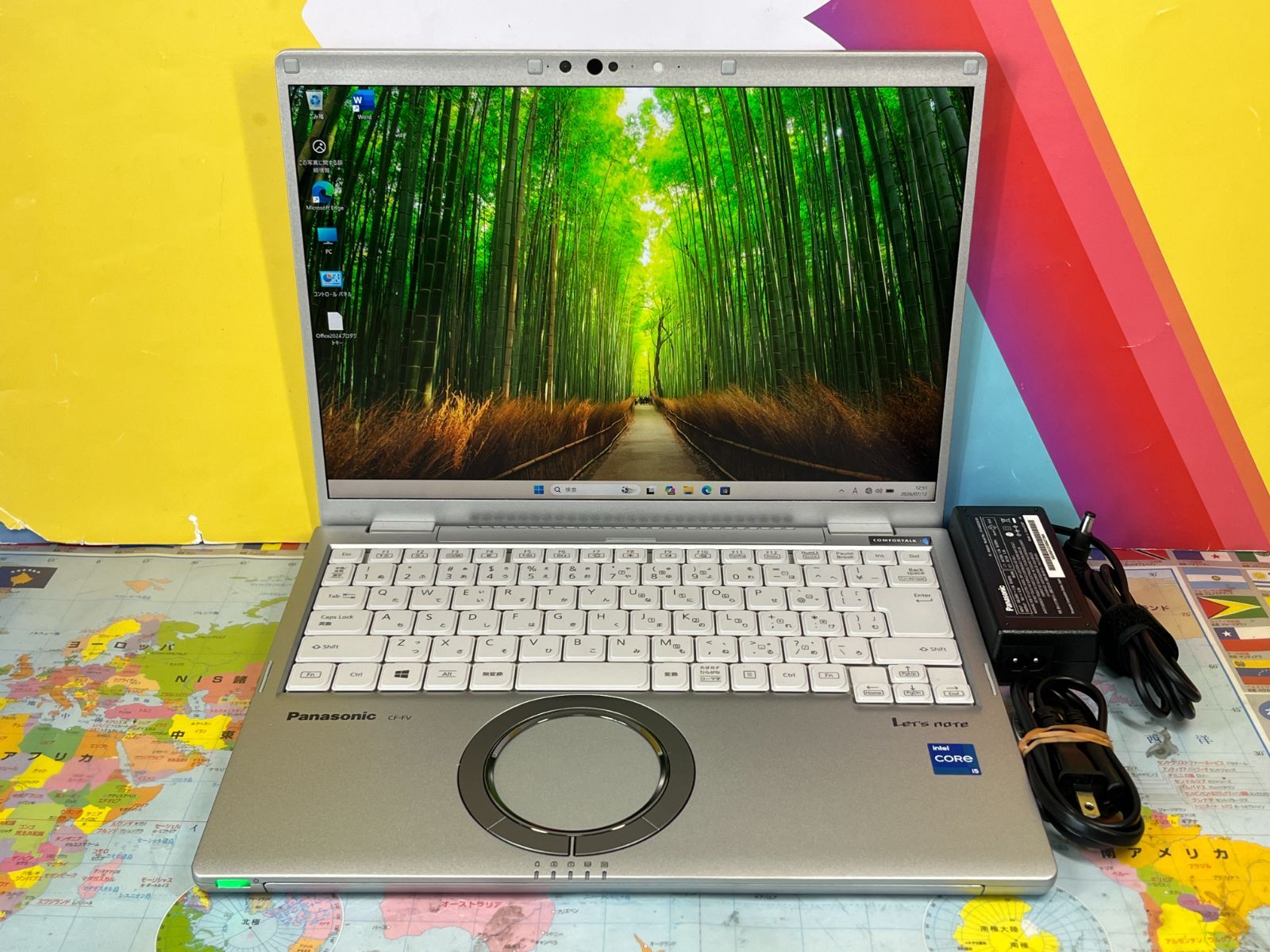 美品 レッツノート CF-FV1 14型 QHD 超軽量 快適 Office - メルカリ