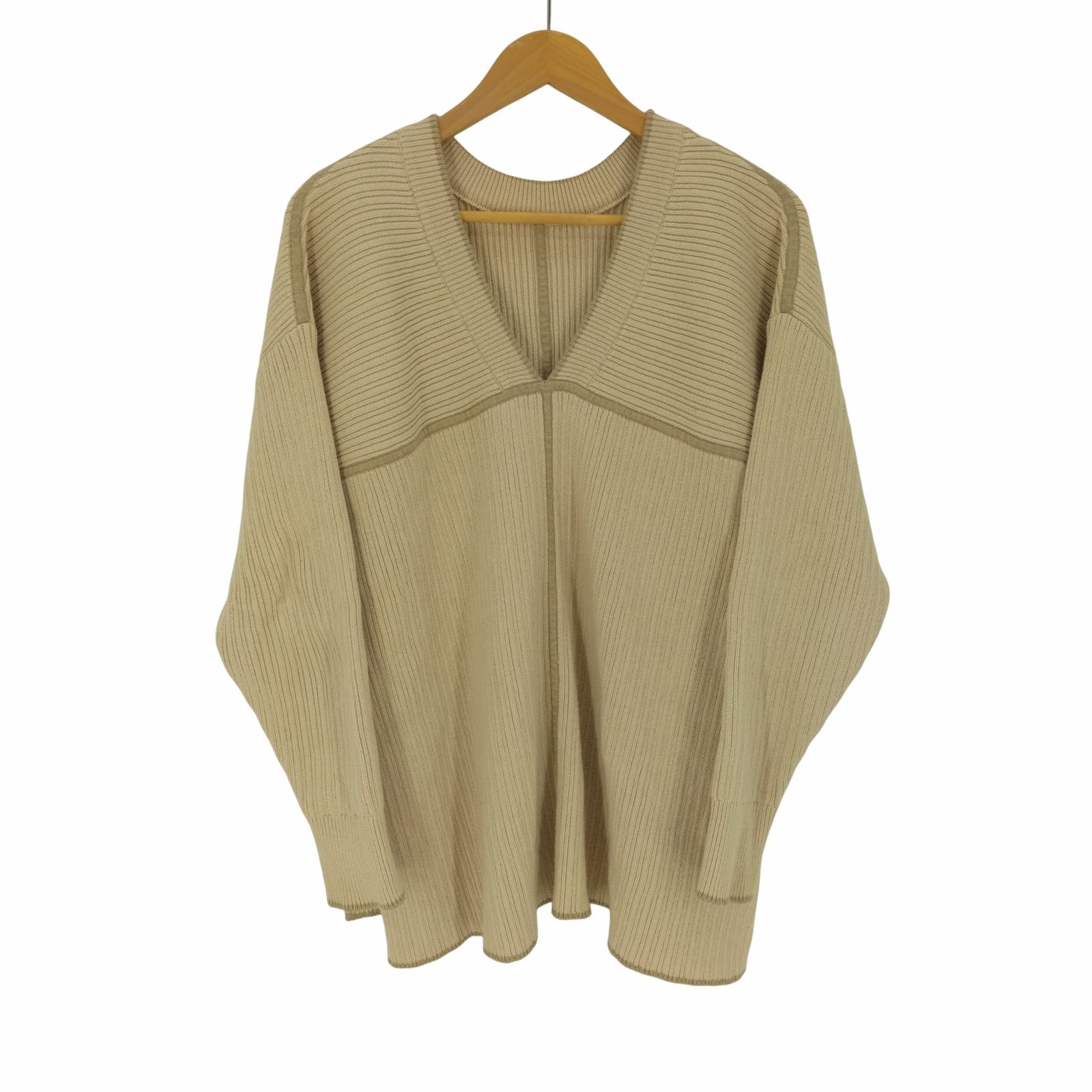 クラネ CLANE 21SS DOUBLE FACE LINE KNIT ダブルフェイスラインニット