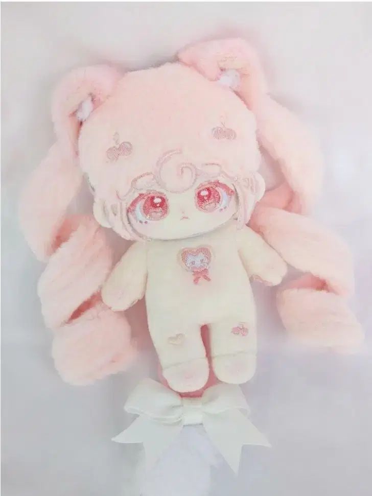 無属性 さくらんぼにゃん 10cm トイスケルトン入りぬいぐるみ