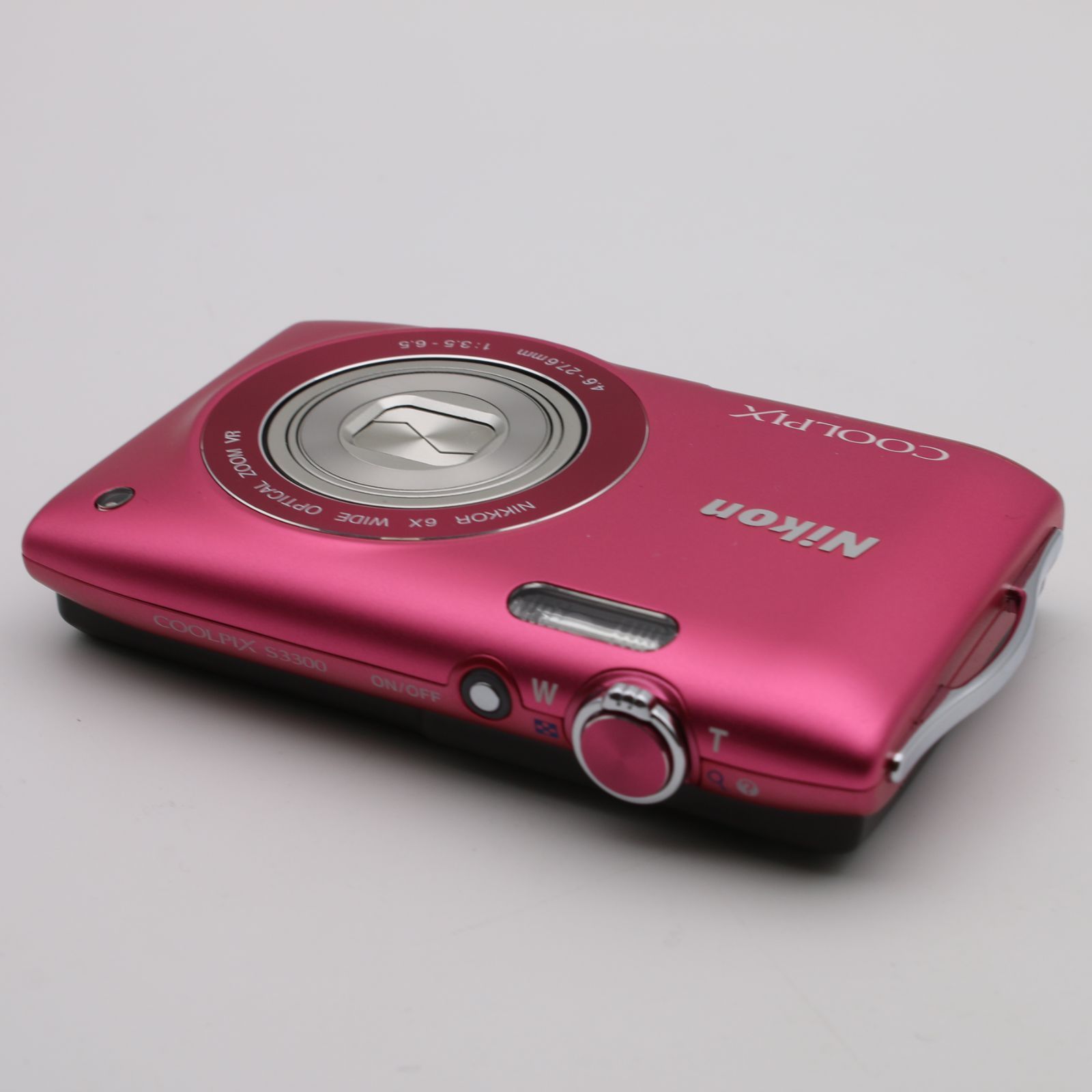 極上品】 Nikon COOLPIX S3300 ピンク デジタルカメラ #096VV0749