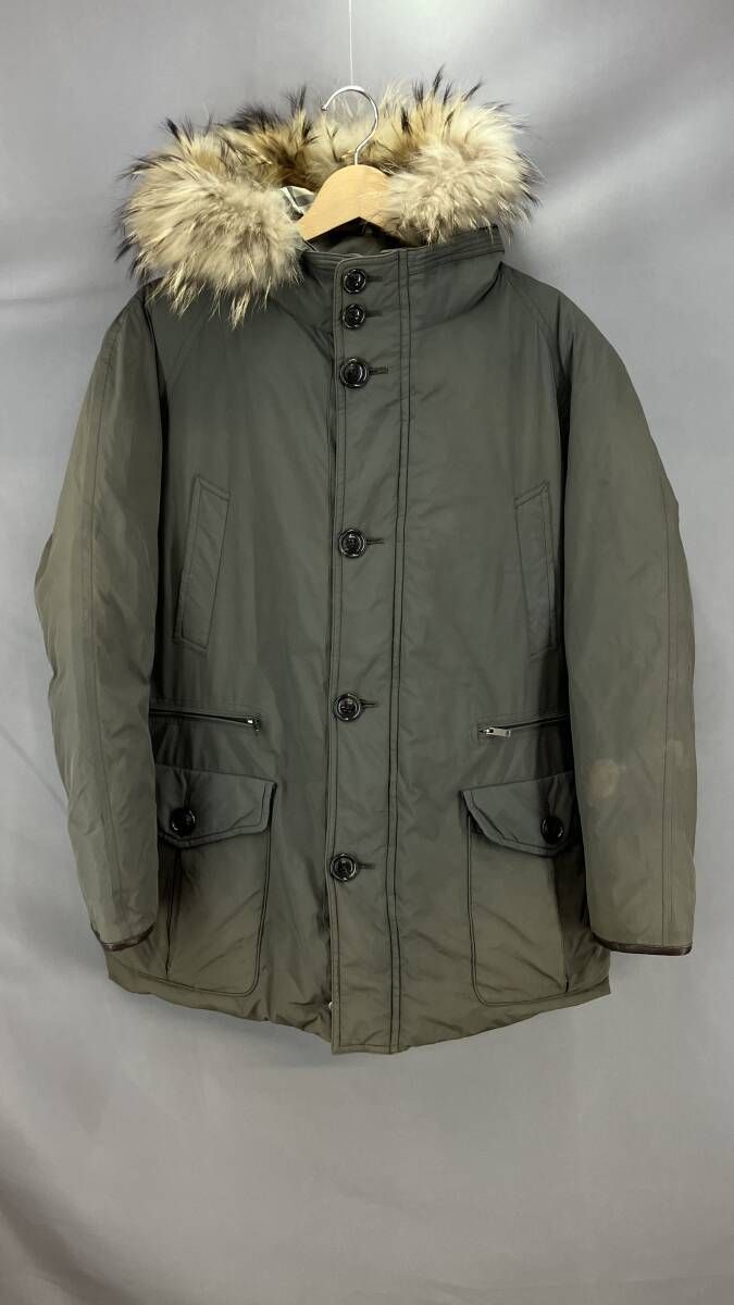 ★ BURBERRY London バーバリー ダウンジャケット BBN40-139-77 メンズ サイズL カーキ 冬 11,142円