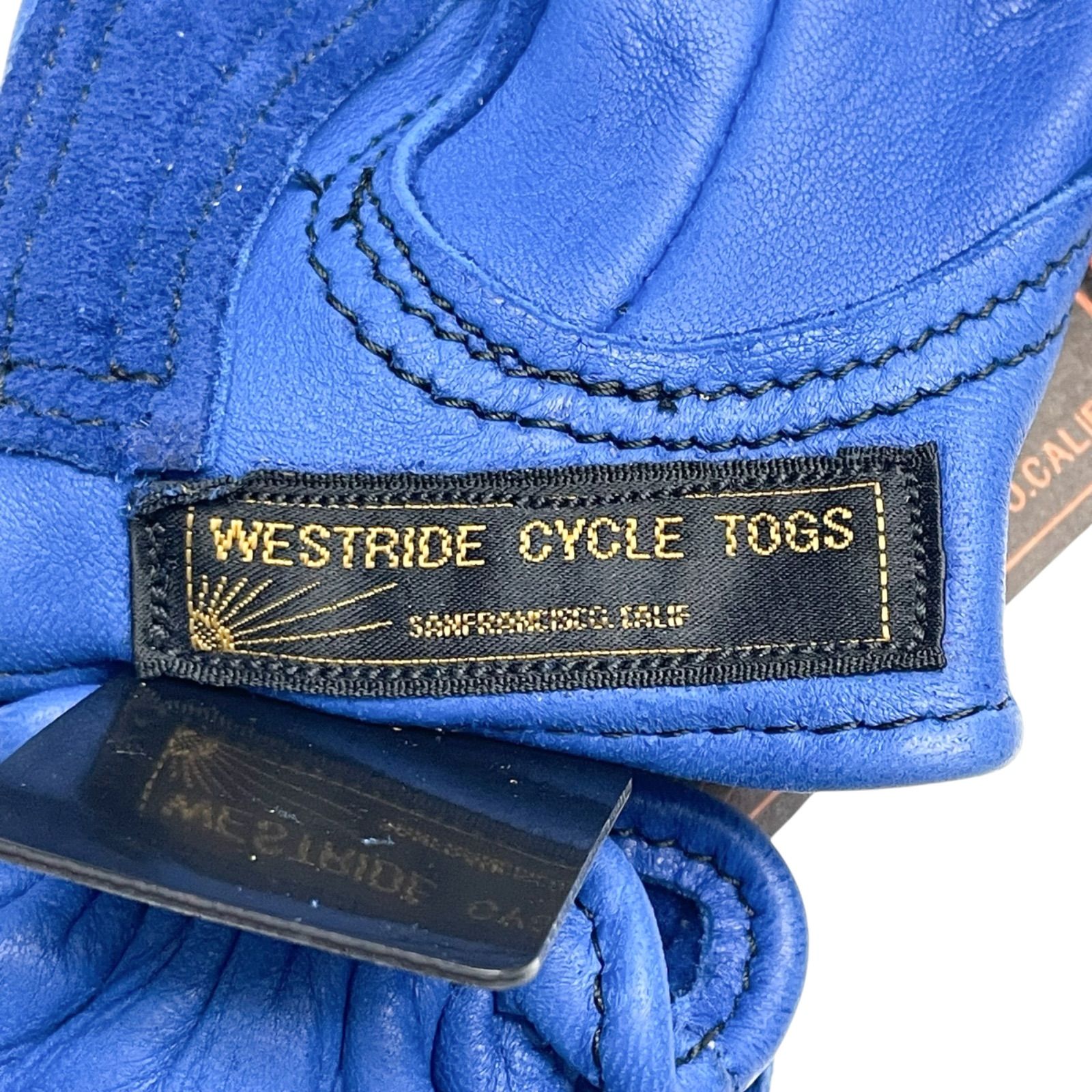 未使用品 青 XS CHURCHILL GLOVE 別注 WESTRIDE CLASSIC SHORT GLOVE
