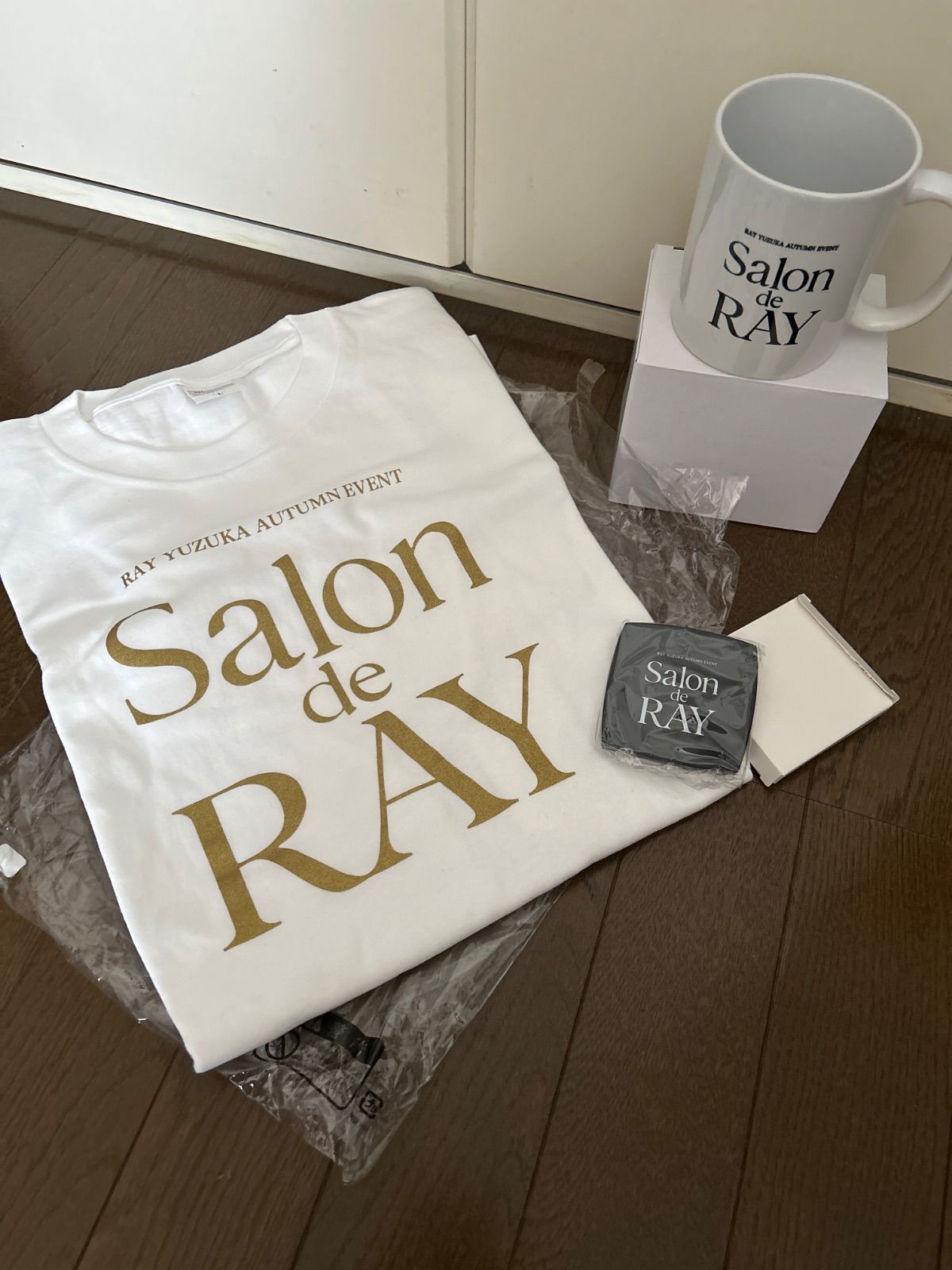 元宝塚　柚香光　ファンクラブグッズ　RAY COMPANY マグカップ　ミラー　Ｔシャツ　新品未使用