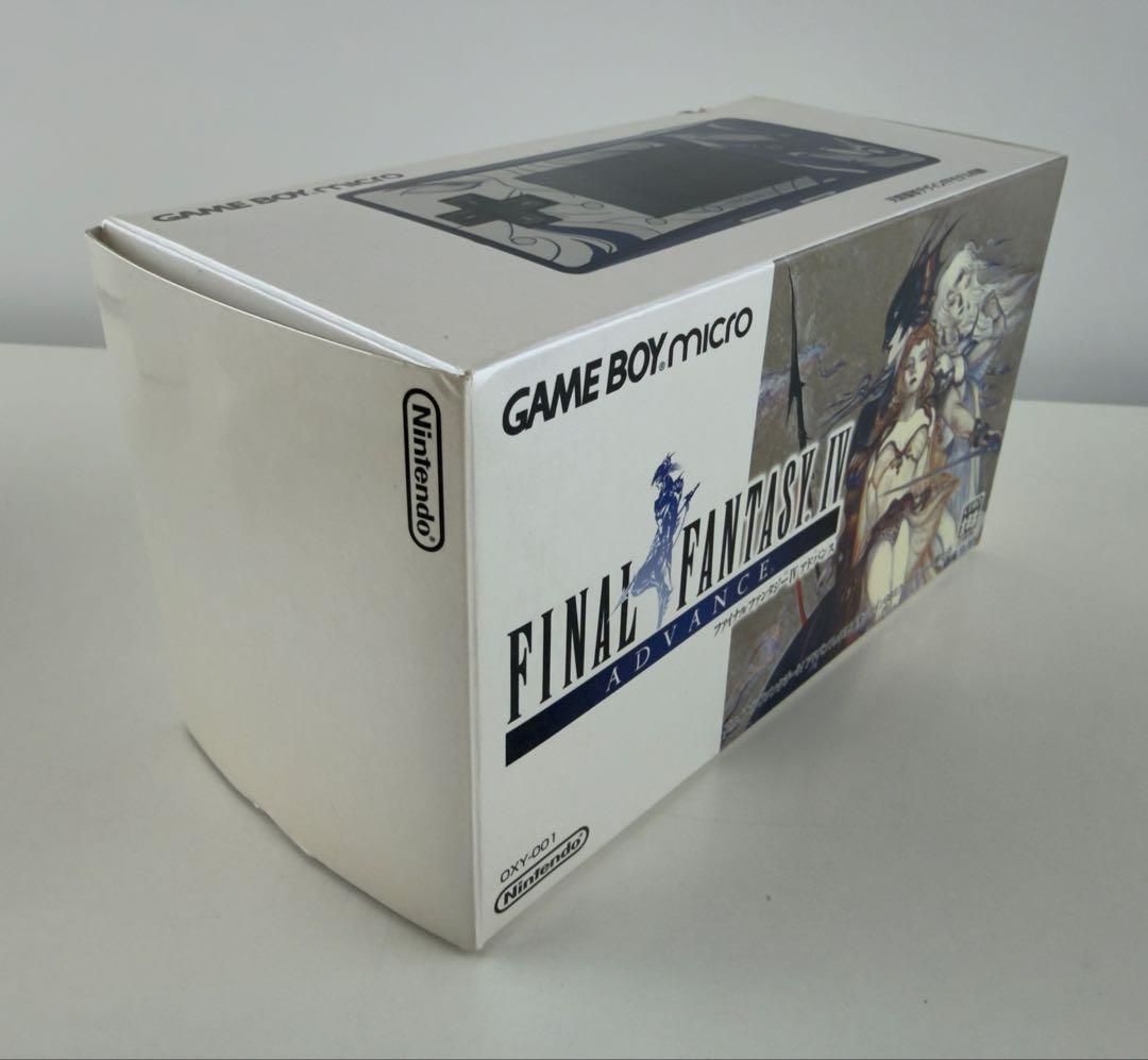 美品 ゲームボーイ ミクロ FF 本体 ファイナルファンタジー IV GAMEBOY