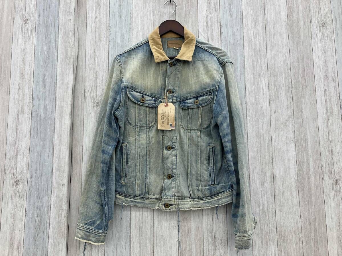 RALPH LAUREN／ラルフローレン／デニムジャケット／ダメージ加工