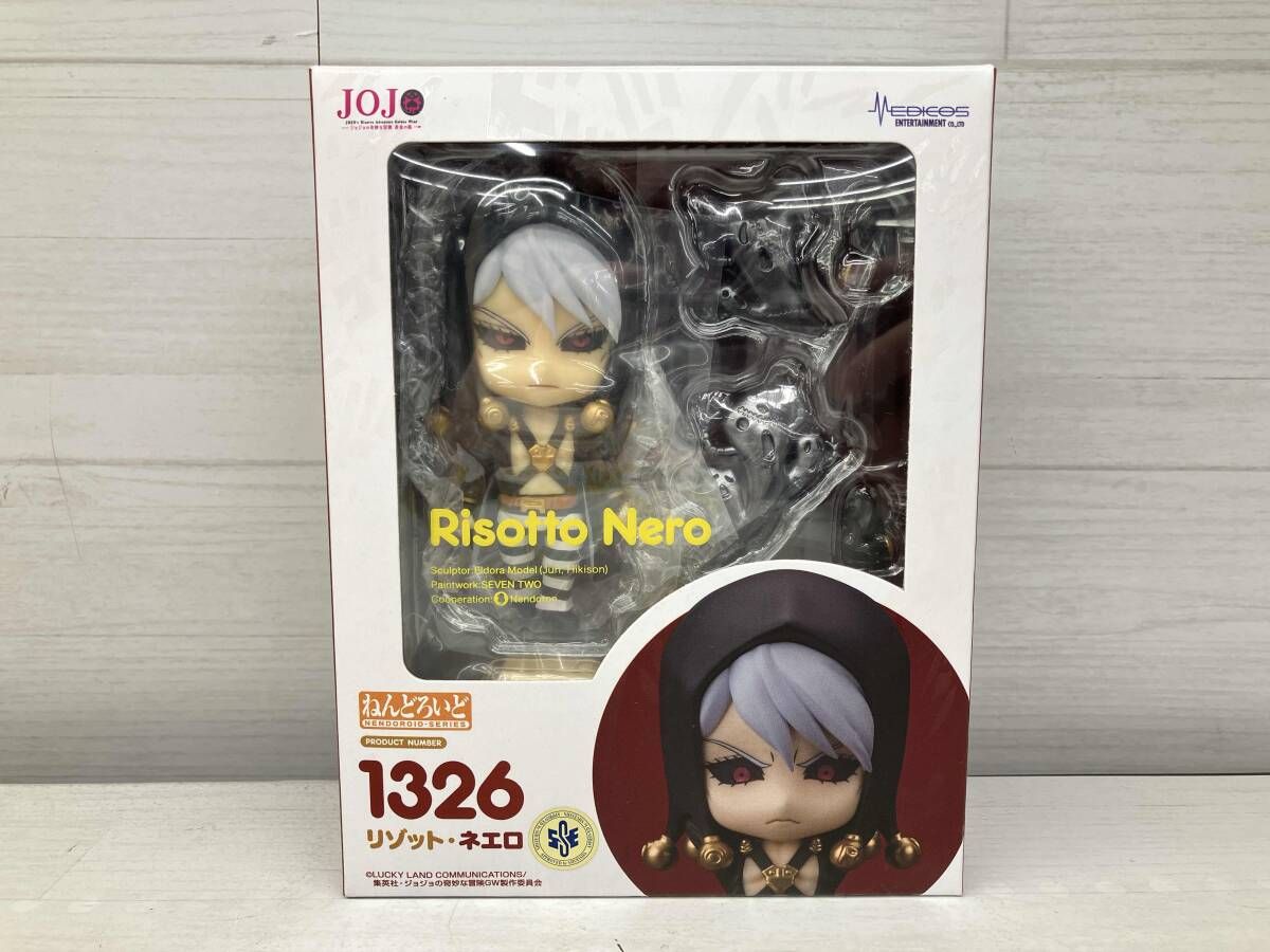 ねんどろいど 1326 リゾット・ネエロ ジョジョの奇妙な冒険 グッスマ特典付き 現状品 (再販)(特典付き)ねんどろいど 1326 ジョジョの奇妙な冒険 黄金