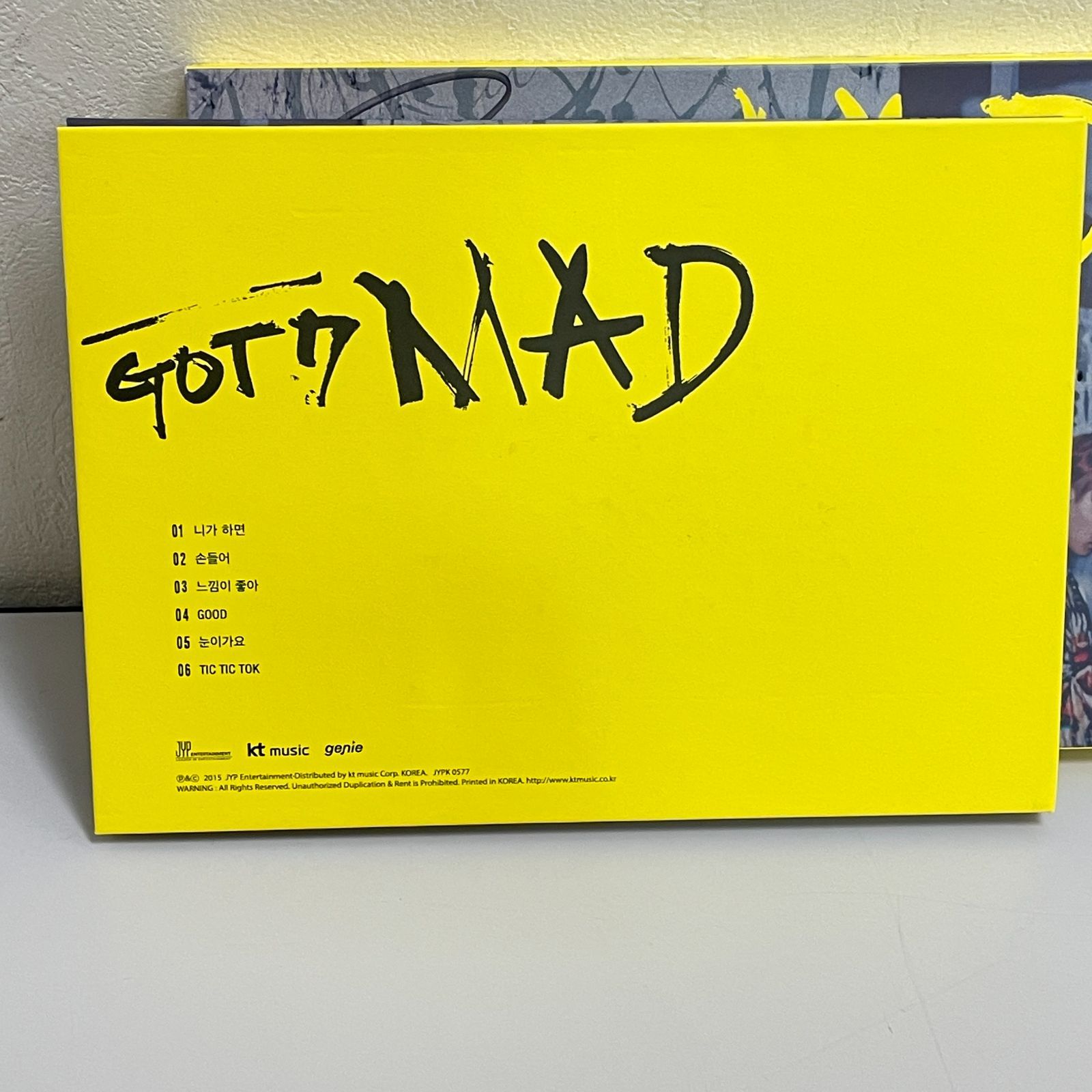 三沢店21-05-0711] GOT7 MAD 全員直筆サイン入りCD トレカは入ってませ