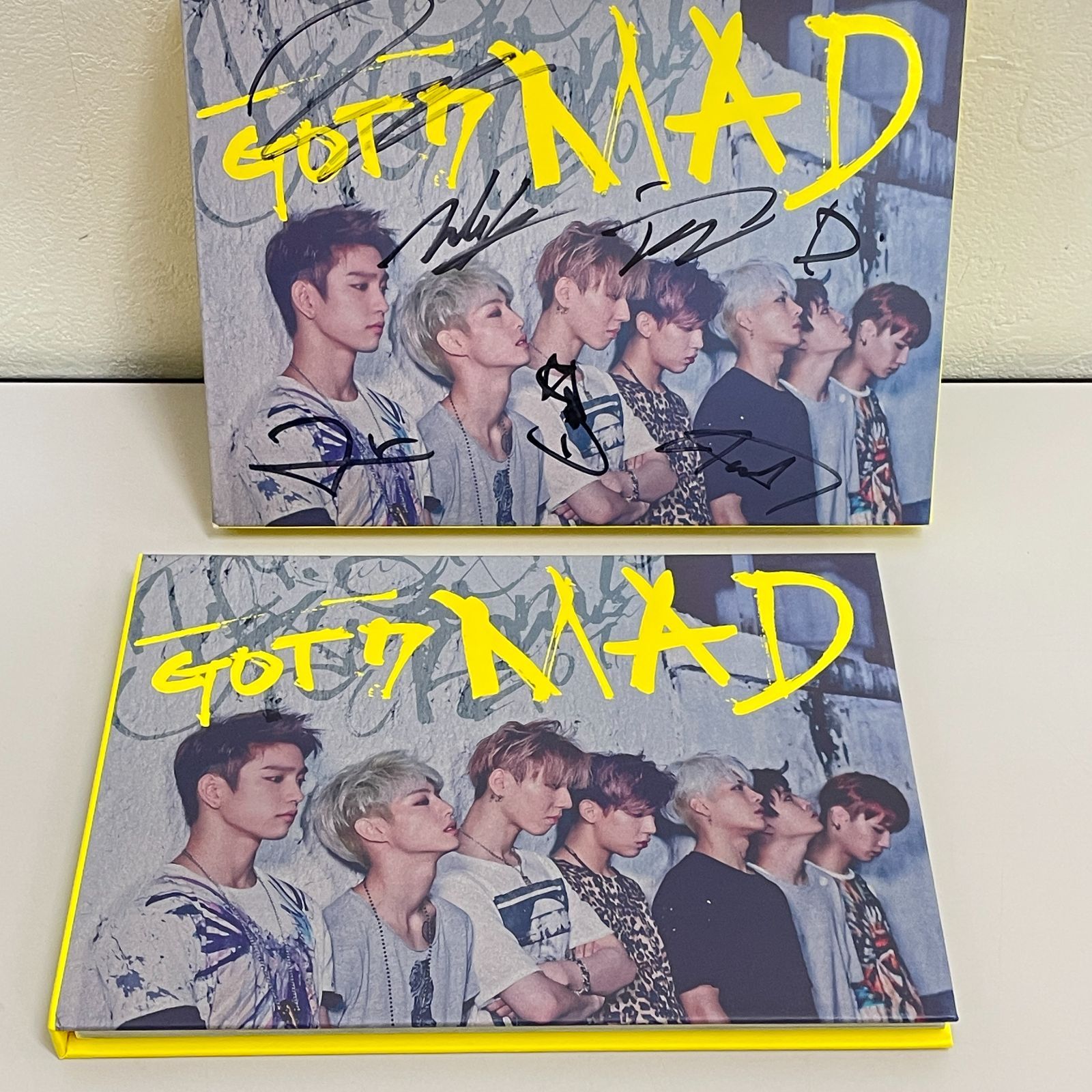 三沢店21-05-0711] GOT7 MAD 全員直筆サイン入りCD トレカは入ってませ
