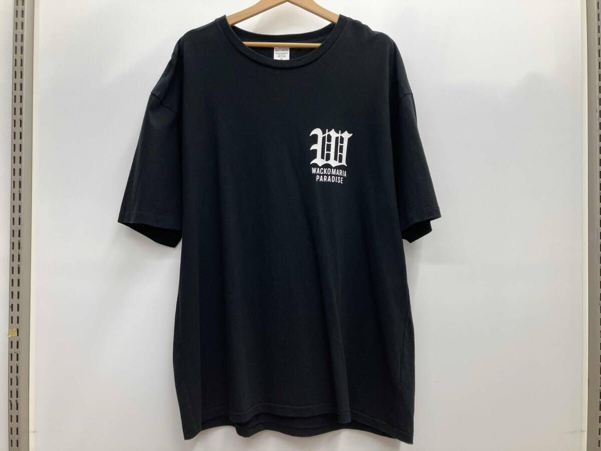 GUILTY PARTIES WACKO MARIA ロゴTシャツ XL ブラック 半袖Tシャツ 胸ロゴ ワコマリア 6,970円