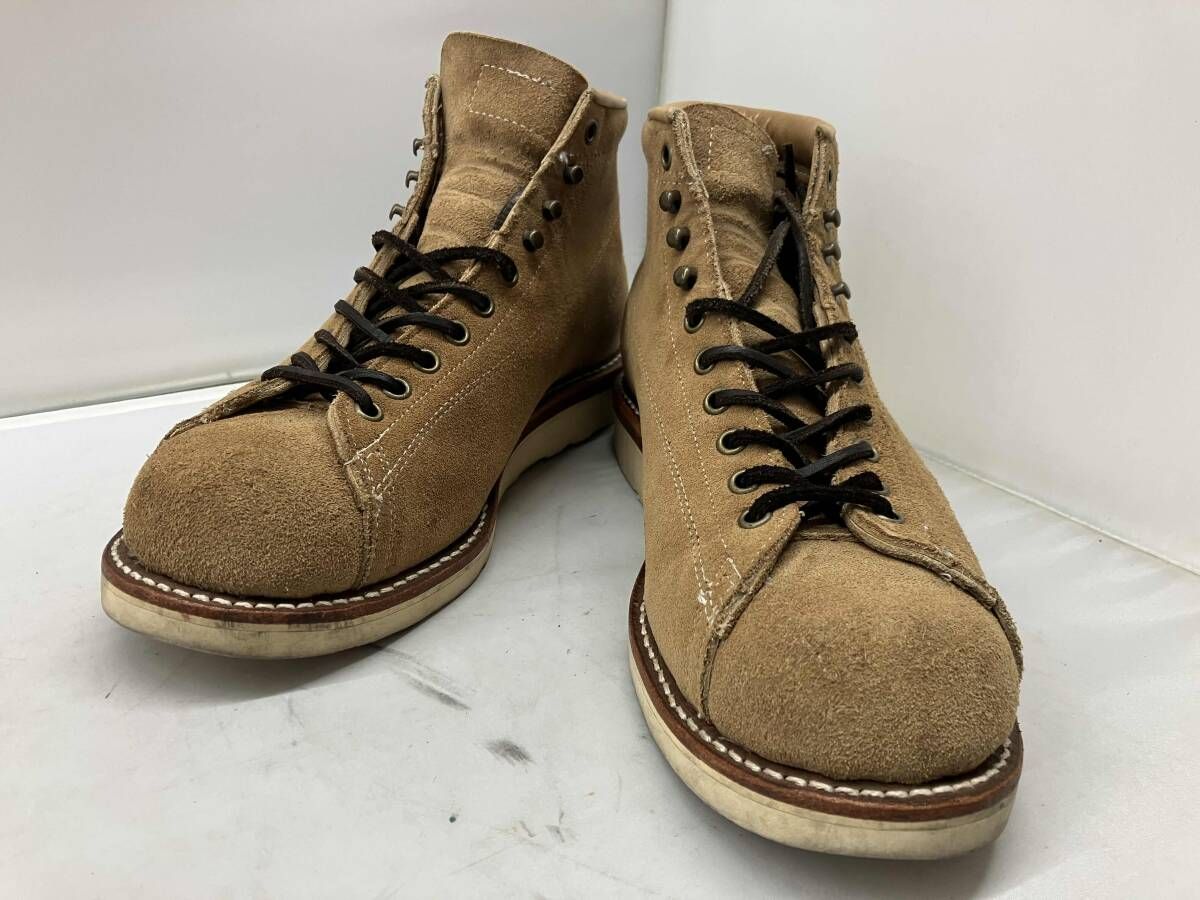 ベージュ CHIPPEWA／91073／チペワ　メンズ　スウェード　モンキーブーツ
