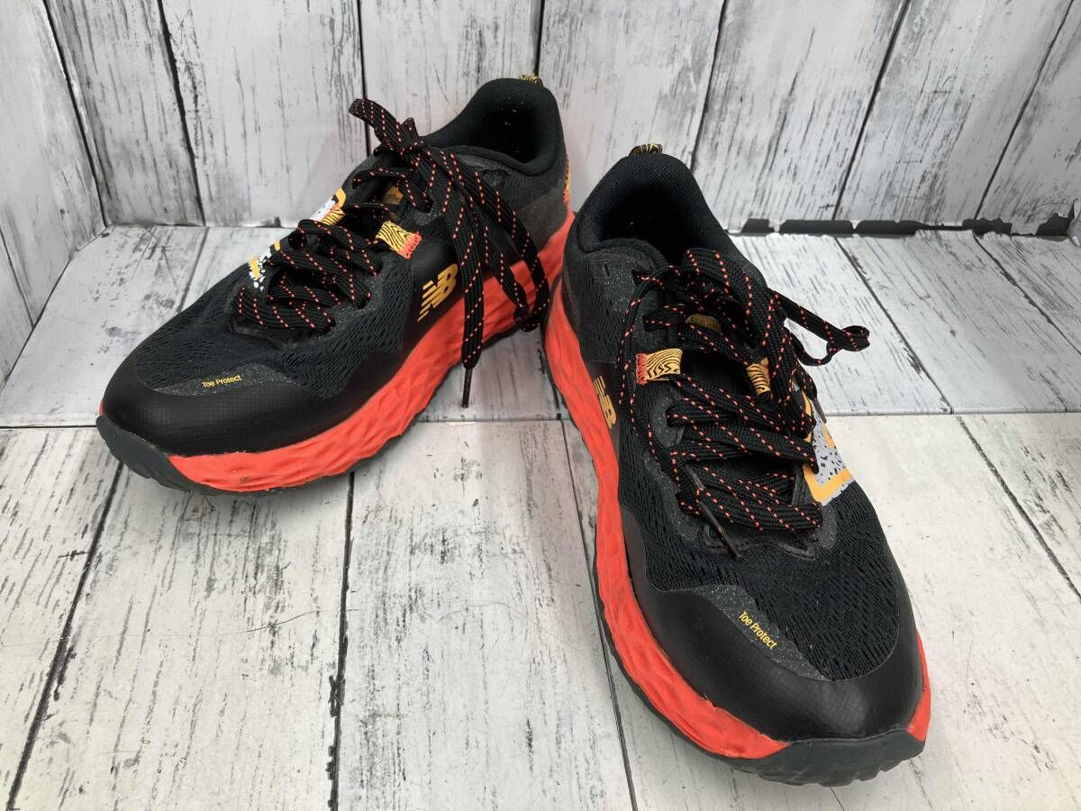 new balance ニューバランス GPHIERX7 レディース スニーカー サイズ23cm ブラック オレンジ
